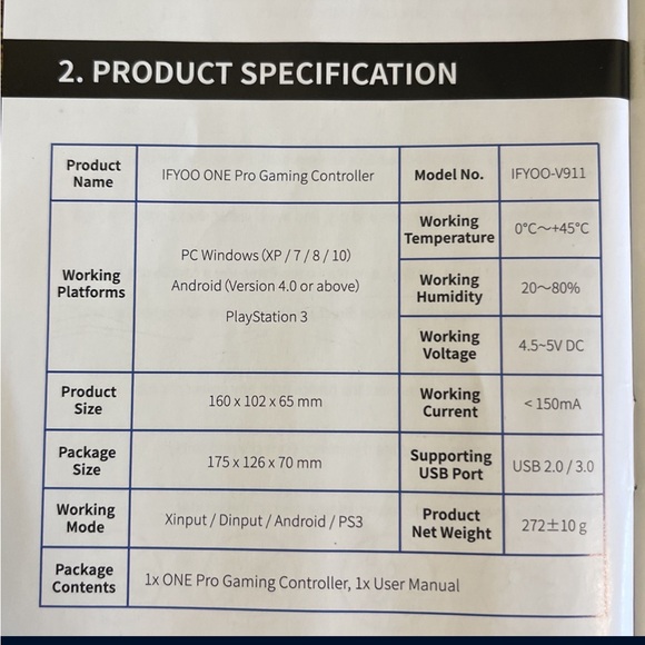GAMING CONTROLLER - Picture 5 of 6